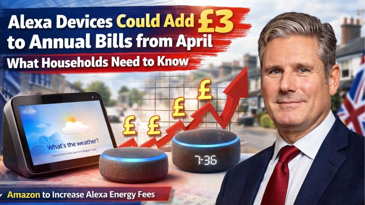 Alexa Devices Could Add £3 to Annual Bills from April - What Households Need to Know