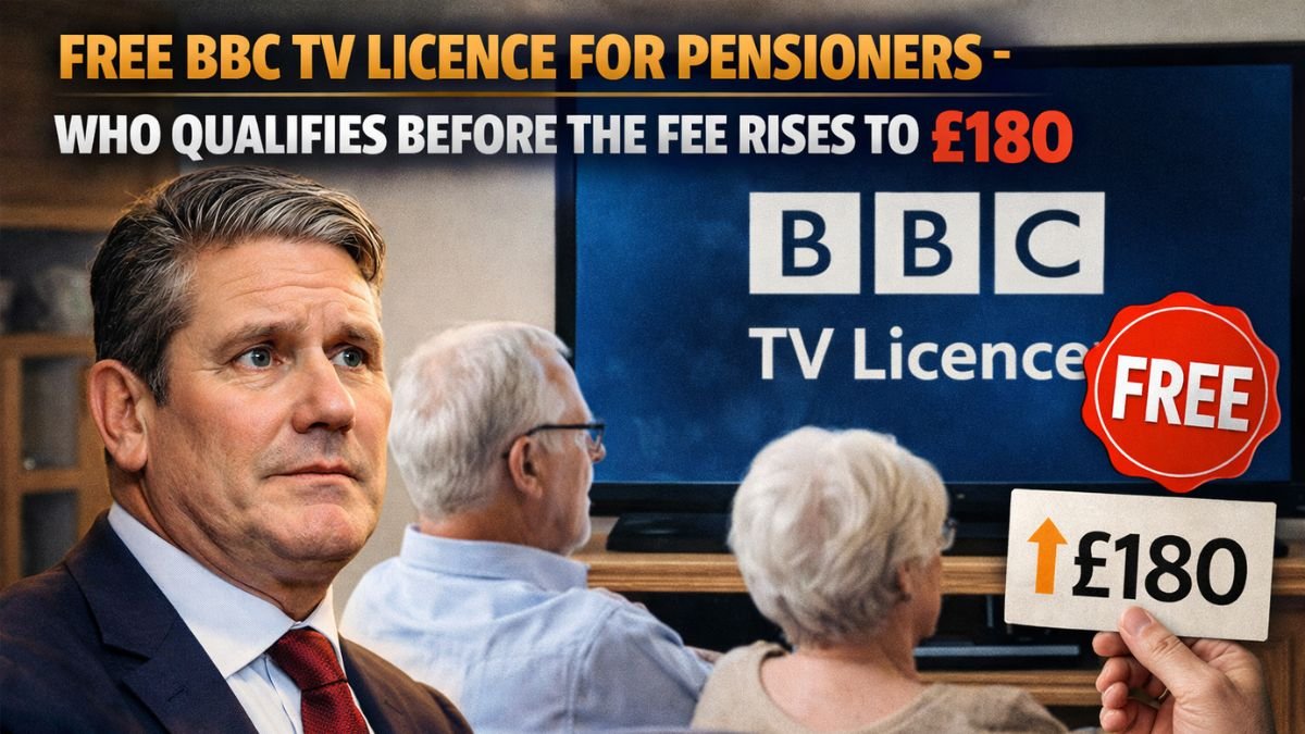 Free BBC TV Licence for Pensioners - Who Qualifies Before the Fee Rises to £180